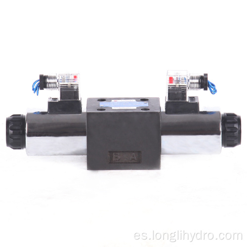 Válvula direccional de solenoide hidráulica Rexroth tipo 4WE10